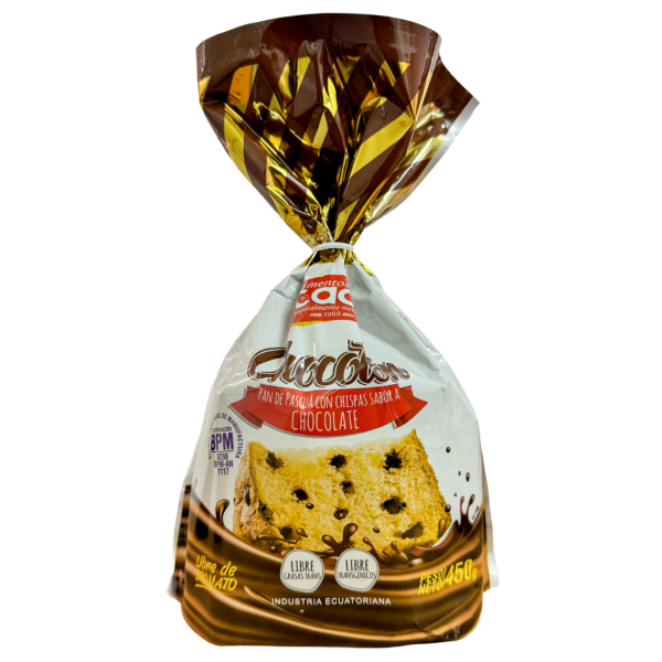 Chocotón — Pan de Pascua con Chispas Sabor a Chocolate y Almendra | 450 g