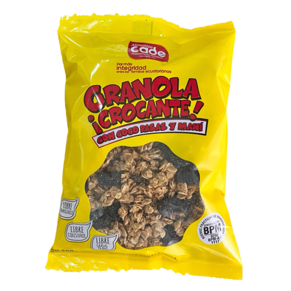 Granola crocante con Omega 3 y 6 – 200 g