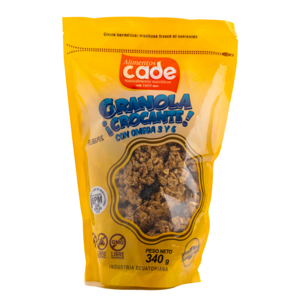 Granola Crocante 340 g con Cierre Hermético