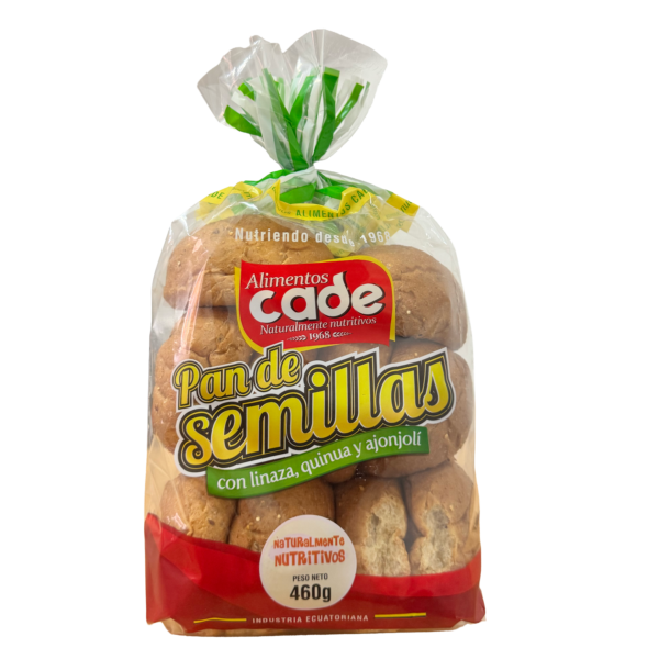 Pan de Semillas con Linaza, Quinua y Ajonjolí — 460 g